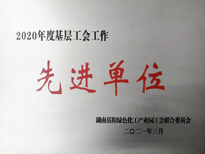 2020年度基层工会工作先进单位
